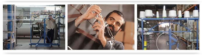wide twisting תהליך ייצור הטלית 23